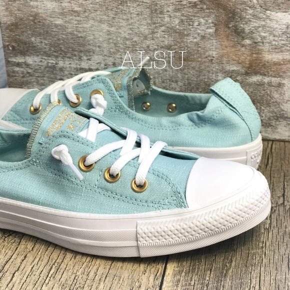 NWT Converse Ctas Shoreline OX Ocean Bliss W AUTHE - Picture 7 of 8